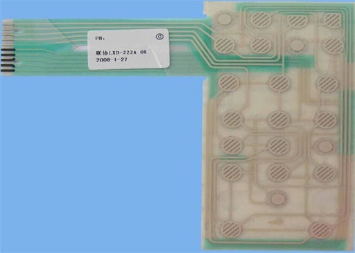 printed membrane circuit